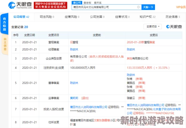 牛牛影视传媒有限公司的股东信息曝光，背后隐藏着哪些不为人知的投资秘密？