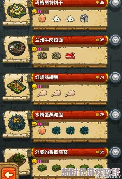 超实用黑暗料理王同袍小兄弟皇冠配方图鉴全攻略：绝美创意菜谱揭秘