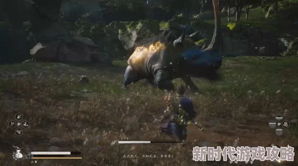 网友热议：黑神话悟空中金甲犀BOSS战攻略，高手教你如何轻松击败！