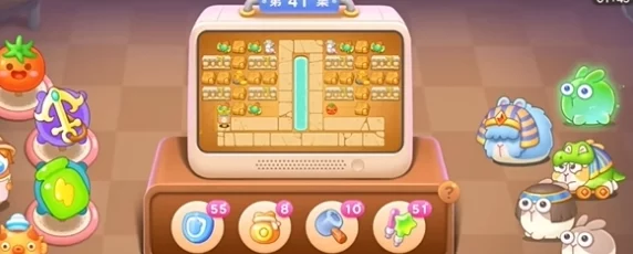 《保卫萝卜4》法老归来第41关通关攻略详解，网友热议高效过关技巧