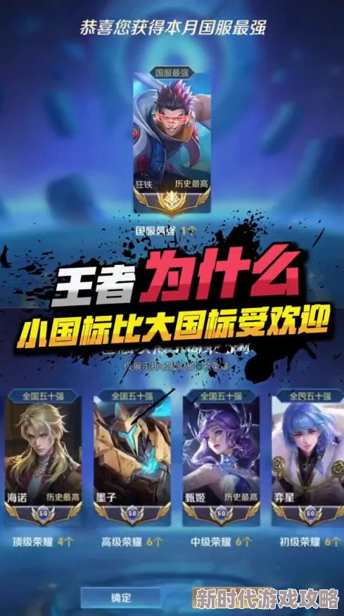 王者荣耀小国标含义揭秘:网友热议其背后的象征意义与实力认证标准 王者荣耀小国标含义揭秘:网友热议其背后的象征意义与实力认证标准
