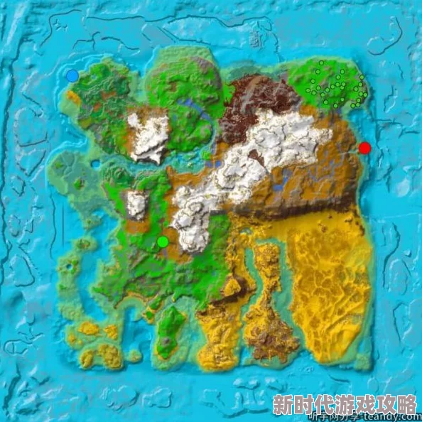 方舟生存进化：最新水晶分布地图及高效挖掘技巧全解析，探寻水晶宝藏