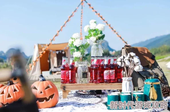 一边看流星一边吃烤红薯电视剧男女主甜蜜露营感情升温