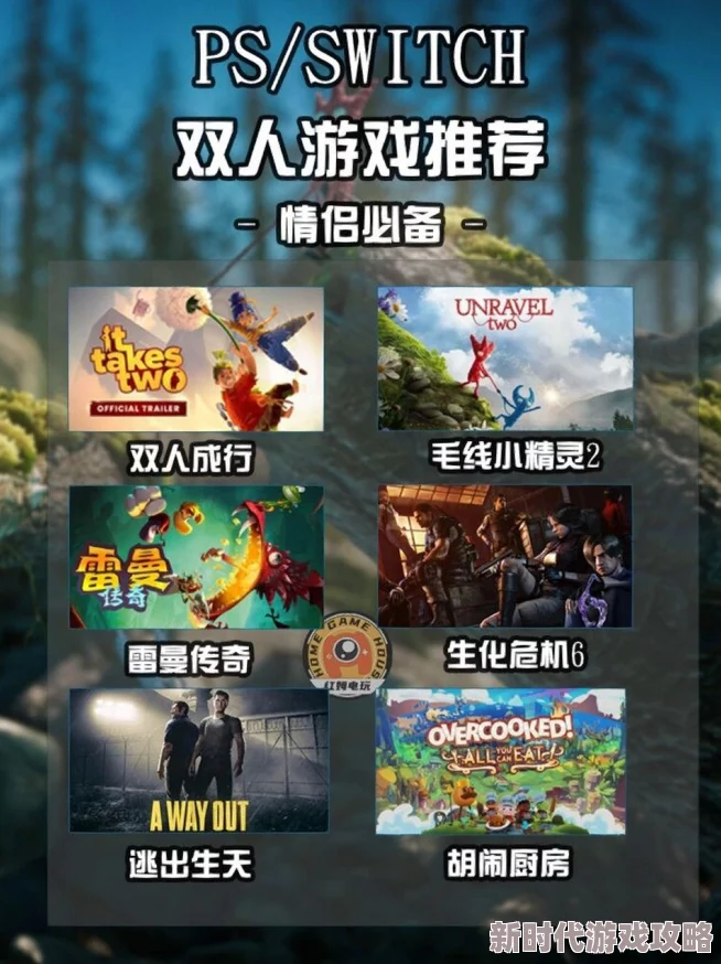 2024双人游戏新爆料：好玩的两人游戏下载排行榜TOP榜