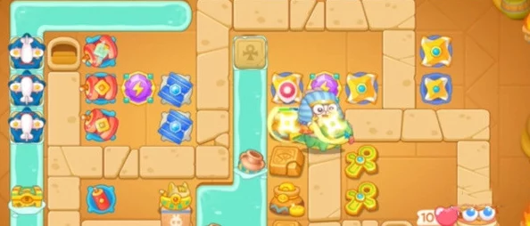 《保卫萝卜4》法老归来第98关通关攻略：详解飞镖与双向炮布局技巧