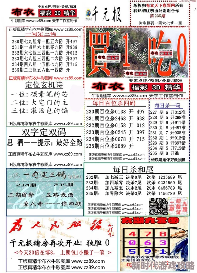 3d布衣精华123456今日预测分析精准推荐稳赚技巧助您轻松中奖 3d布衣精华123456今日预测分析精准推荐稳赚技巧助您轻松中奖