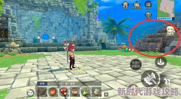 《神角技巧》一级石材分布揭秘：快速攻略，掌握全图珍稀资源秘密