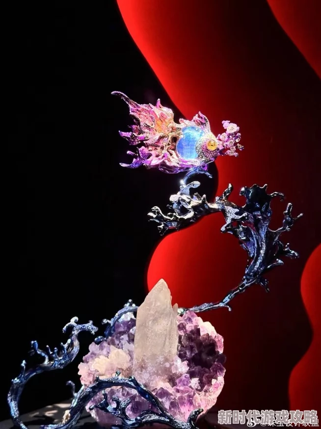 粉色苏州晶体惊艳亮相，成东方珠宝新宠，揭秘其工艺创新内幕