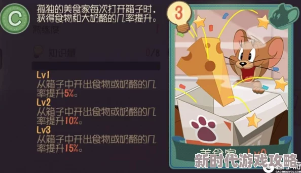 独家爆料:猫鼠追逐战新策略揭秘,汤姆智胜秘籍——知识卡搭配与顶级道具装配全攻略 独家爆料:猫鼠追逐战新策略揭秘,汤姆智胜秘籍——知识卡搭配与顶级道具装配全攻略