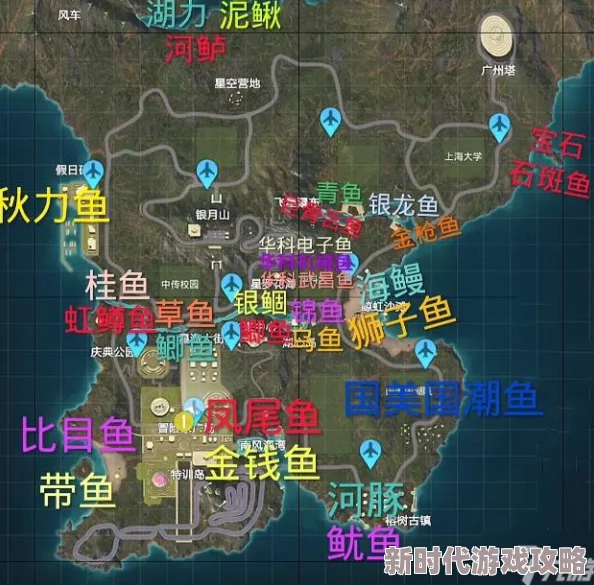 《和平精英》绿洲世界钓鱼点位全攻略大爆料：独家秘籍，畅享极致钓鱼乐趣！