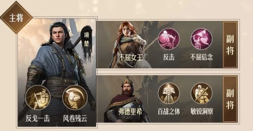 《重返帝国》主流阵容全揭秘:精心搭配,打造无敌胜利军团攻略爆料 《重返帝国》主流阵容全揭秘:精心搭配,打造无敌胜利军团攻略爆料