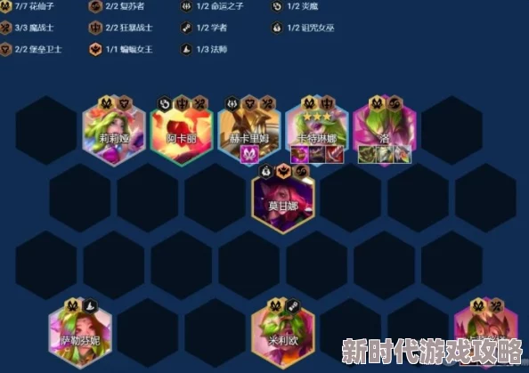 《金铲铲之战》深度解析：6花仙卡特阵容推荐，打造无解输出流策略