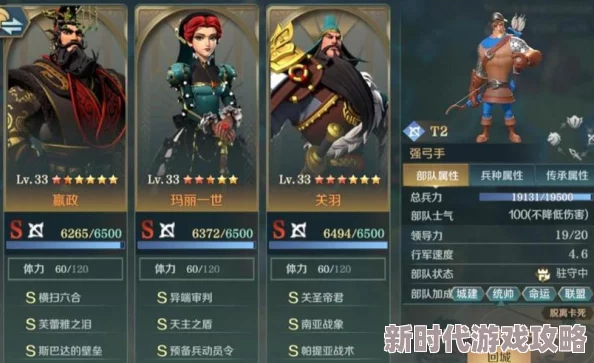 文明与征服角色加点全攻略：详细解析不同职业加点思路介绍
