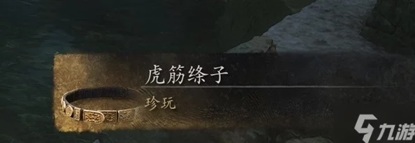 《黑神话：悟空》游戏中虎筋绦子道具的具体获取位置与攻略指南
