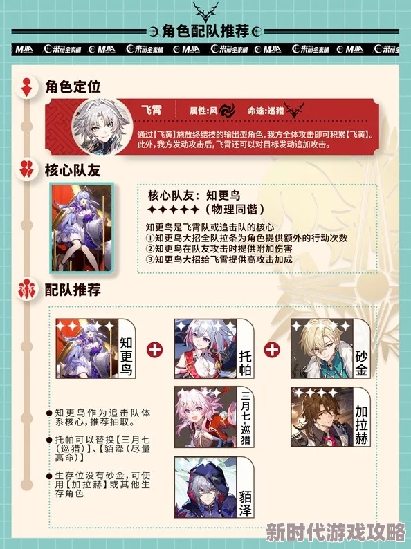 崩坏星穹铁道2.5版本卡池详解：新角色飞霄、灵砂等及光锥活动全面分析