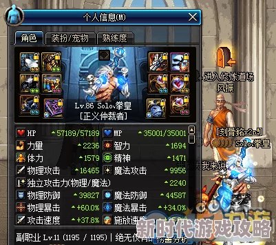 DNF手游剑宗职业顶级装备搭配攻略：打造最强输出与防御组合方案