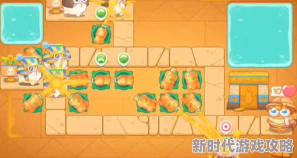《保卫萝卜4》法老归来52关：高效全清金萝卜道具，完美过关技巧揭秘