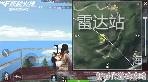 CF手游荒岛特训：终极伏地魔生存秘籍，揭秘隐秘地图最佳藏身地点