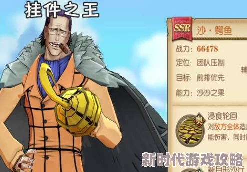 航海王燃烧意志：强大沙鳄鱼该携带何种顶级装备？最佳穿搭揭秘！