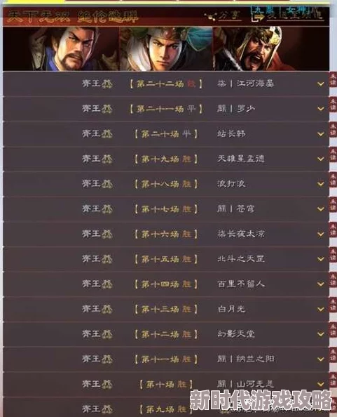 三国志战略版前期无与伦比的最强阵容：开荒15御顶尖无敌队伍