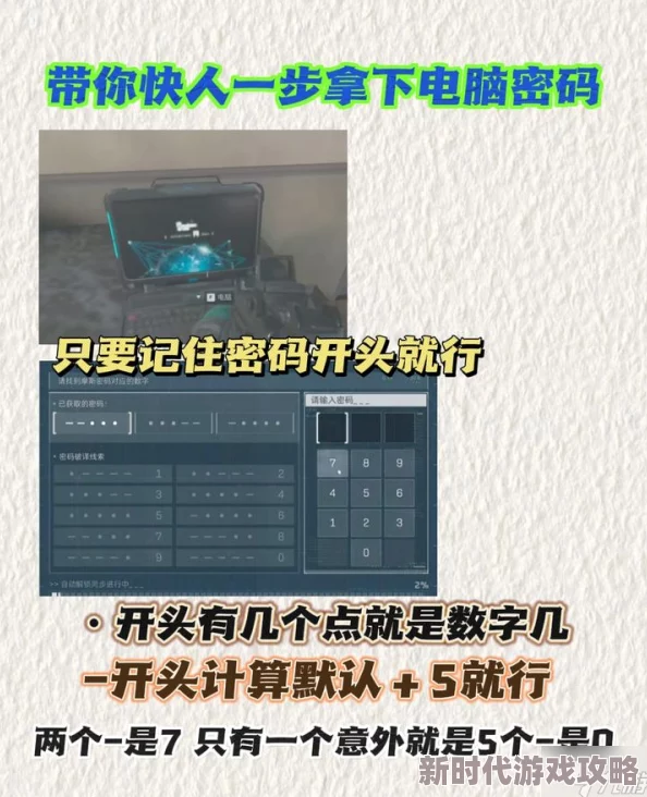 详尽解析〈三角洲行动〉中笔记本密码的高效计算方法攻略