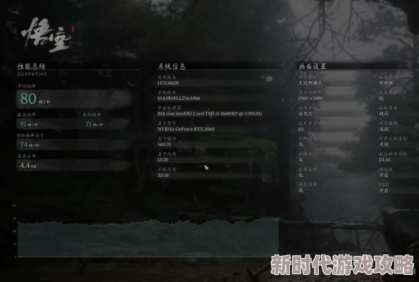 超详细！2060显卡下黑神话悟空游戏画质优化设置指南