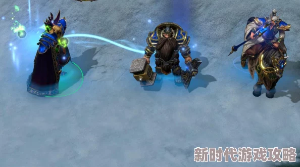 魔兽争霸中，血法师与山丘之王：哪个英雄更为强大且策略性十足？