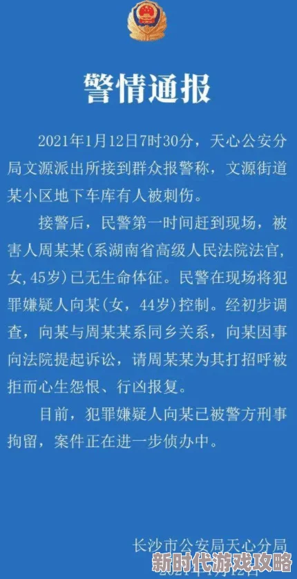 掠心情妇最新进展消息：案件调查持续进行中涉事人员已被拘留并接受审讯相关证据正在收集整理