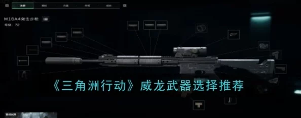 三角洲行动威龙：精选高效武器攻略，助你轻松选择最佳装备