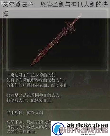 震撼揭秘：艾尔登法环中威猛双手剑专属于哪个英勇职业？