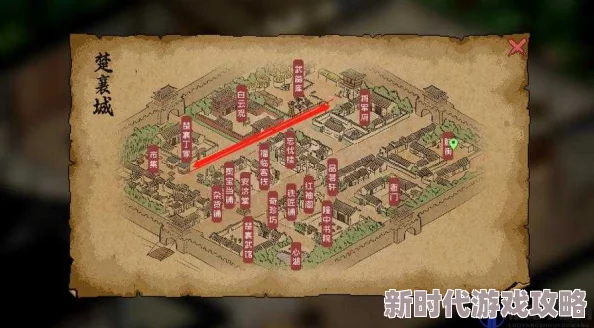 大侠立志传逆风笑位置全攻略：网友热议如何找到夜游楚襄城的彩蛋NPC