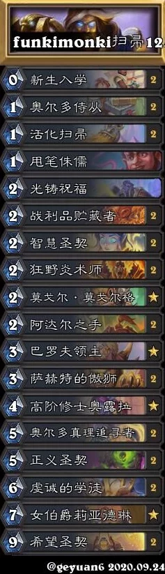 炉石传说英雄乱斗12胜国内主播卡组大揭秘，惊喜加入新战术登顶推荐！