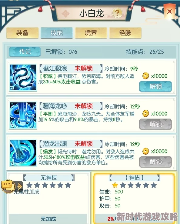 揭秘《神仙道》小白龙进阶秘籍：神圣境界跃升等级曝光，解锁战力巅峰新爆料！