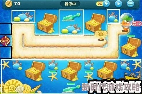 保卫萝卜4万圣奇妙夜第18关攻略：船锚布局与金币收集独家爆料