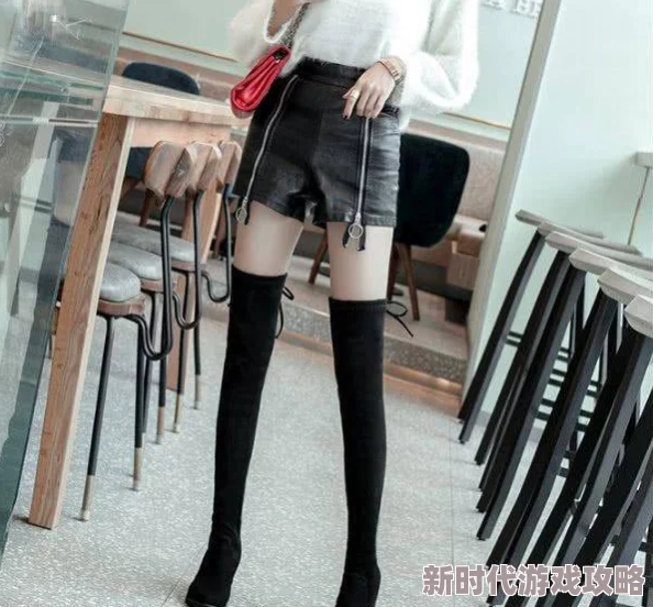 白长筒靴女vk新款秋冬显瘦高跟弹力过膝长靴气质百搭骑士靴
