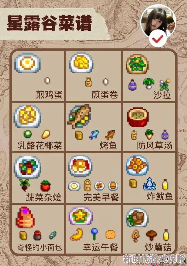 星露谷物语大揭秘：高效获取煎蛋卷食谱的独家方法