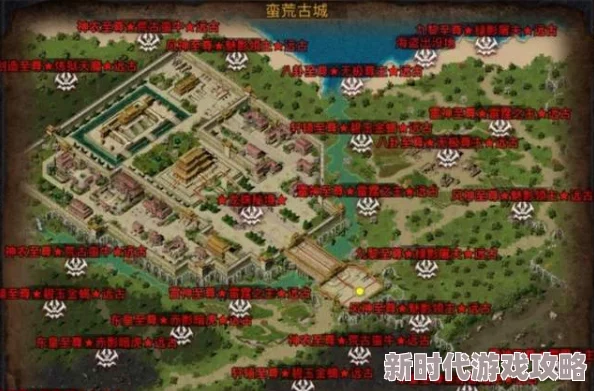 原始传奇刀卫现身地图揭秘：土城废墟与幻境等热门打宝地