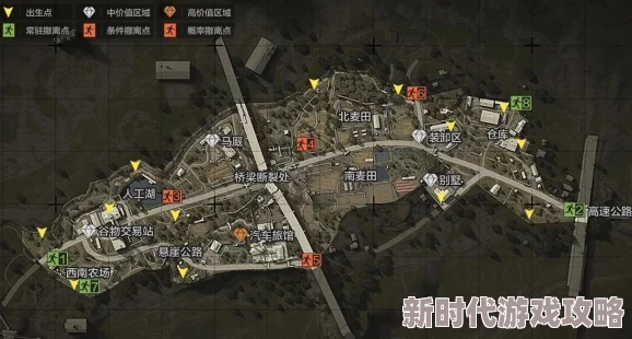 暗区突围农场出金点揭秘：百分百概率虽难寻，但汽车旅馆201等地点强烈推荐