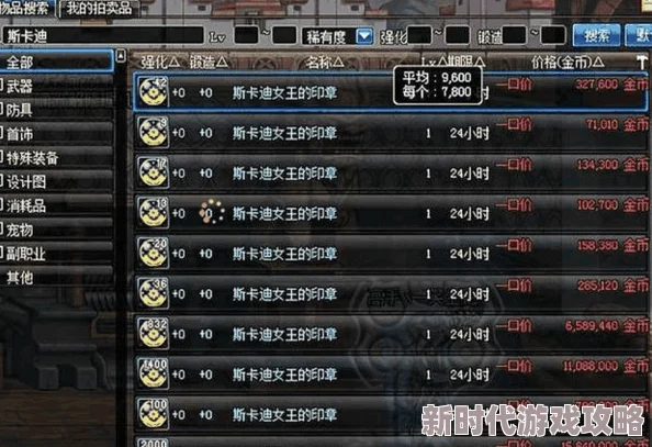 DNF斯卡迪印章副本全面介绍：高掉落率地图与稀有材料爆料