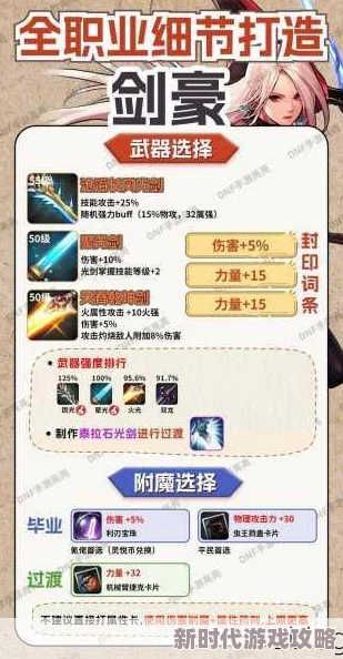 dnf手游剑帝属性选择爆料：堆哪些属性能让剑帝更强？