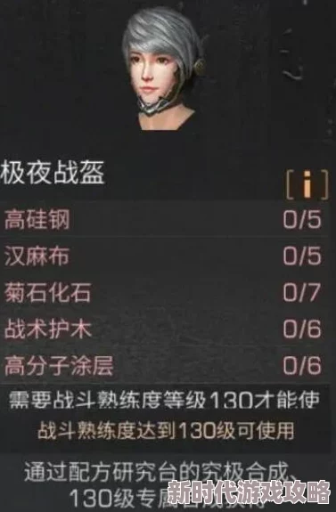 明日之后极夜战甲打造全攻略：揭秘所需材料与方法，爆料专属半成品获取途径