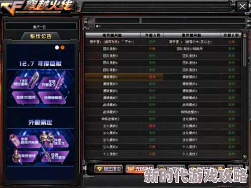 2025年CF游戏热门资讯：山西一区归属新战区解析及CF战区全面介绍