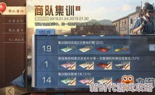 2025年明日之后商队集训任务最新攻略：高效完成商队集训任务技巧